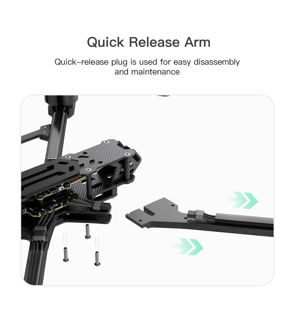 GEPRC EF10 5.8G 1.6W Analog Long Range 10" FPV Drone