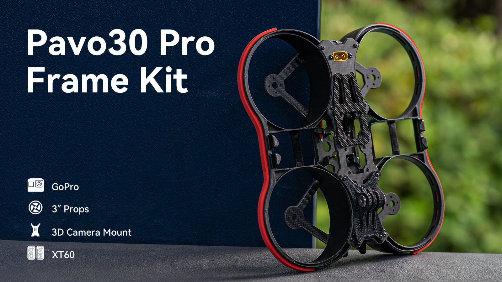 BetaFPV Pavo30 Pro 3" Cinewhoop Frame