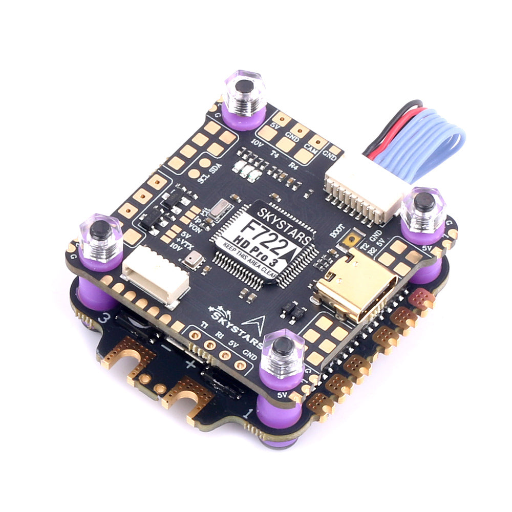 SkyStars F7 HD Pro + KO45A Flight Stack